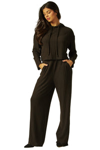 Susanna Pant Set Black