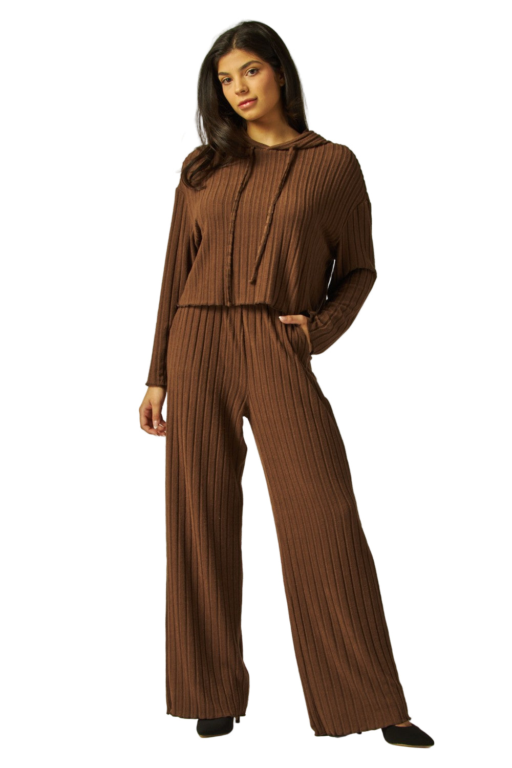 Susanna Pant Set Brown