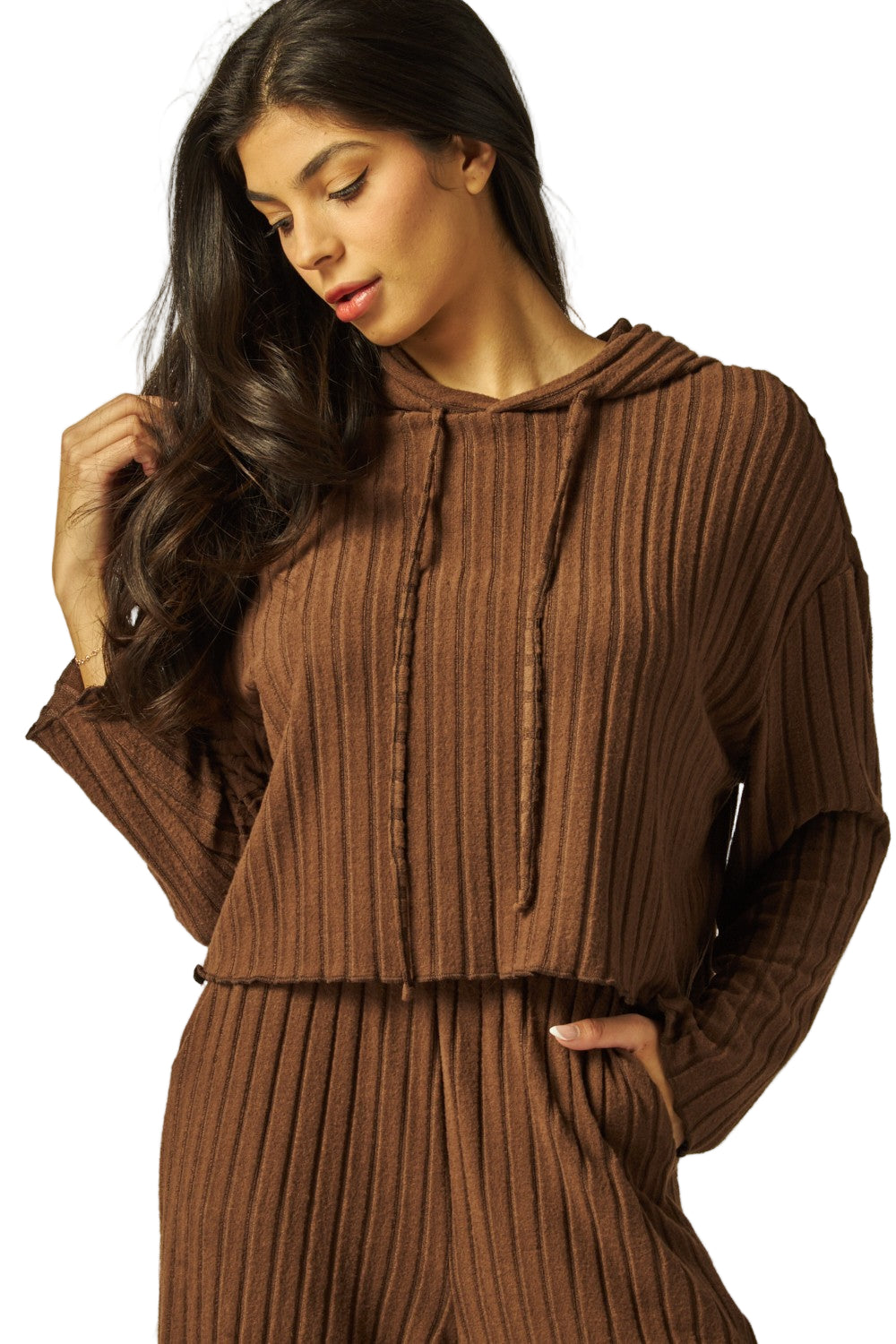 Susanna Pant Set Brown