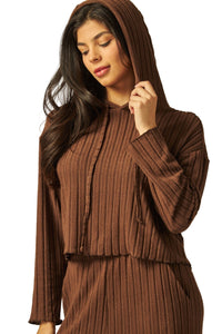 Susanna Pant Set Brown