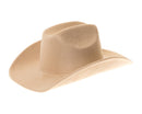 Cattleman Cowboy-Cowgirl Hat - Vegan Suede - Many Colors!: Black