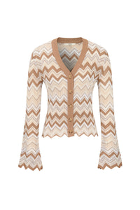 Bettina Zig Zag Cardigan
