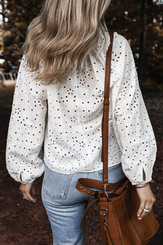 Paige Embroidered Top