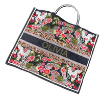 Personalized Beaded Tote Bags