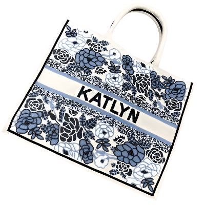 Personalized Beaded Tote Bags