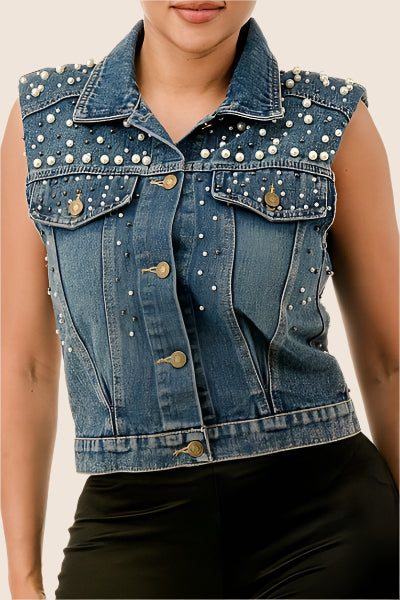 Juliette Denim Vest